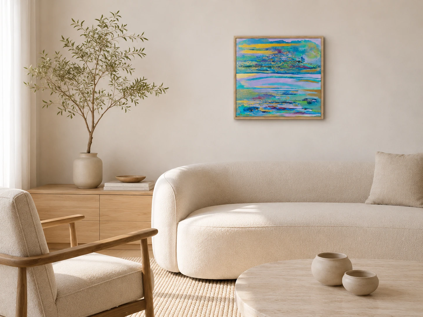 Bridge between cities — interior visualisation
