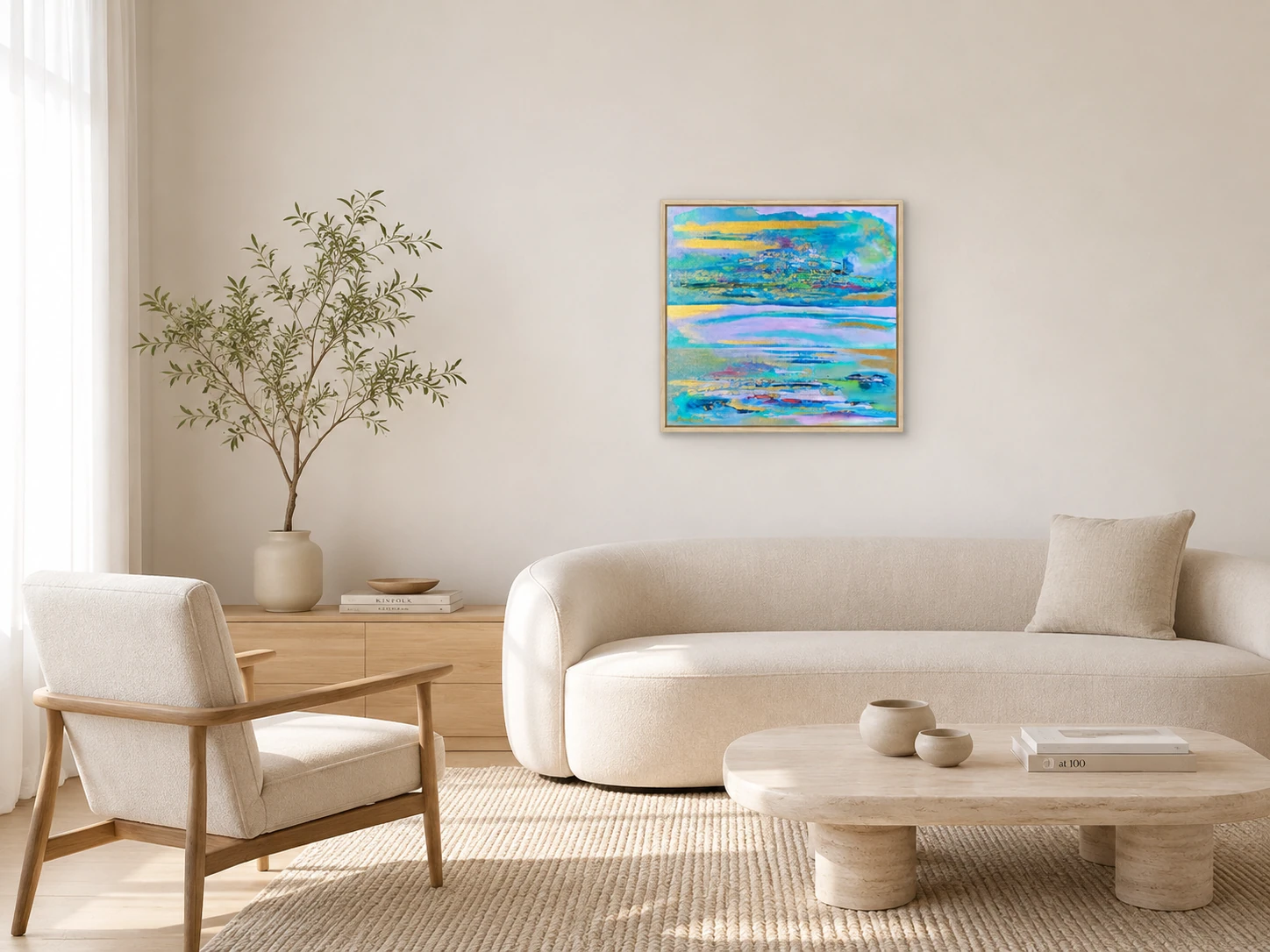 Bridge between cities — interior visualisation