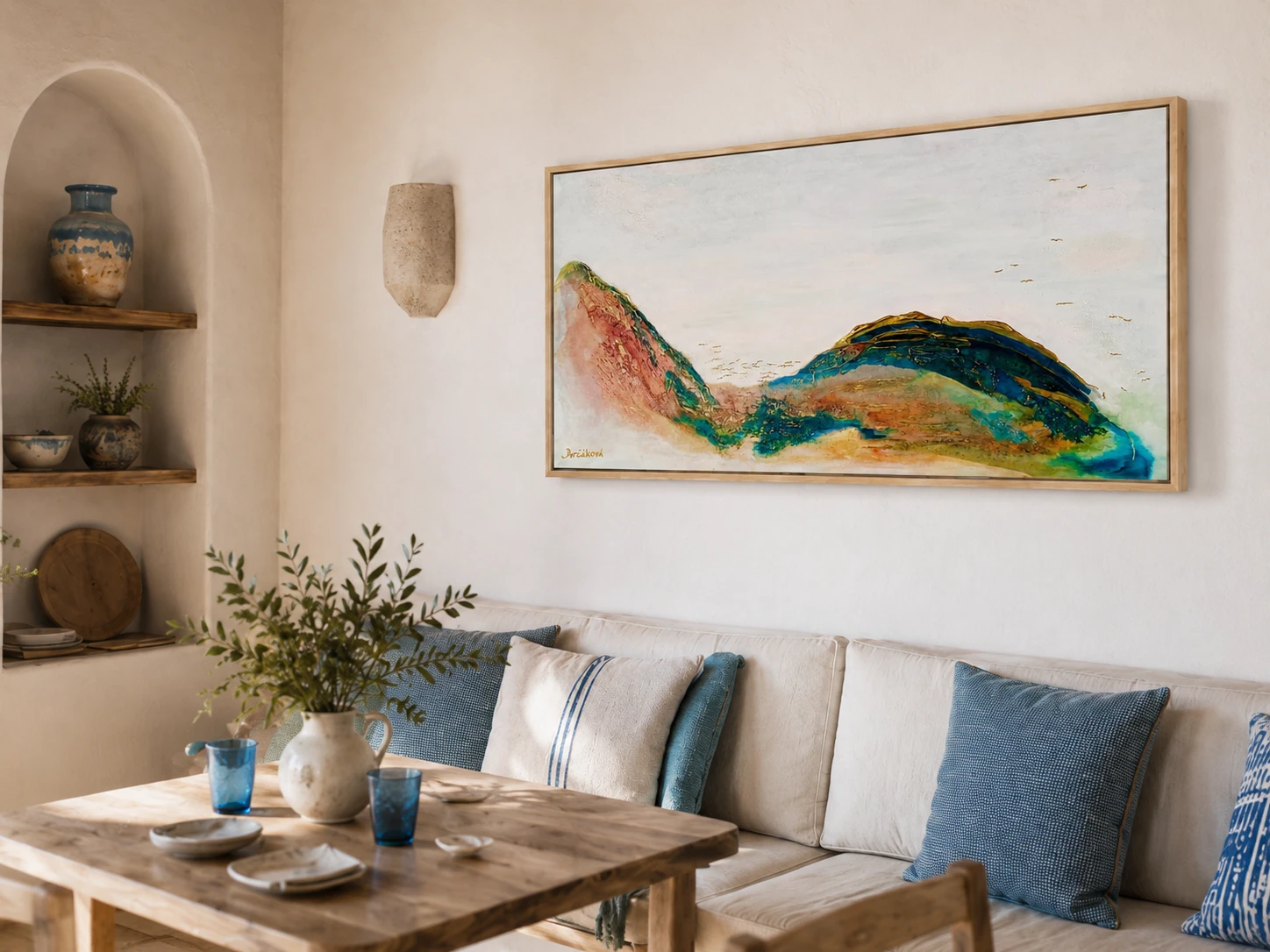 Copper hill — interior visualisation