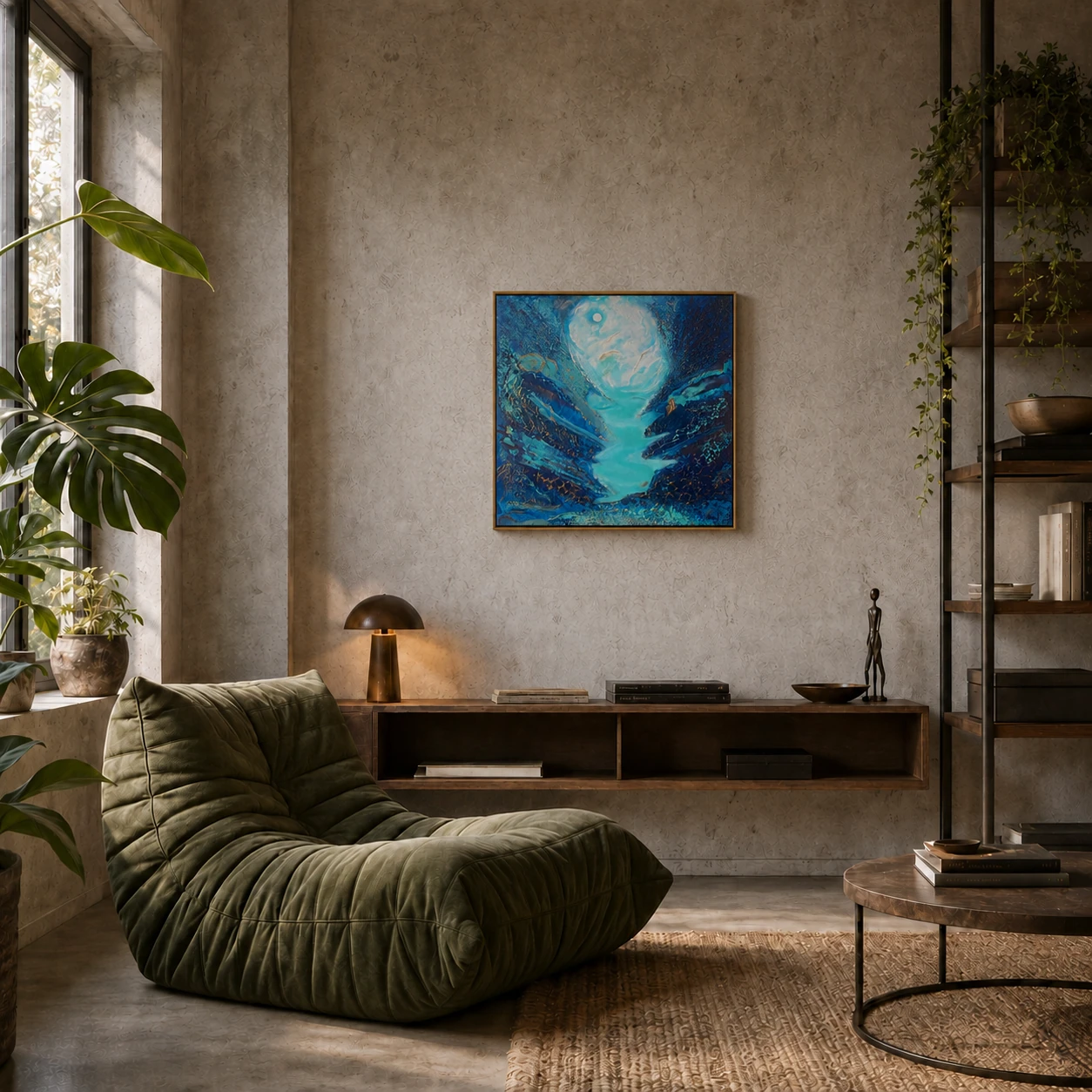 Dancing in the moonlight — interior visualisation