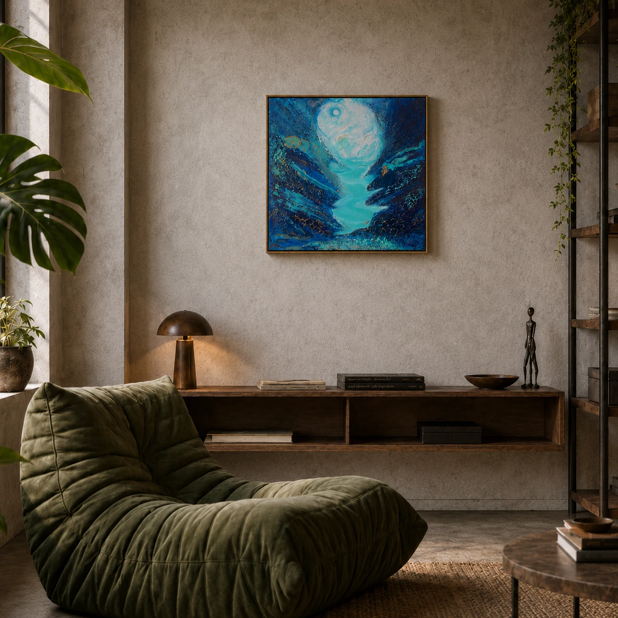 Dancing in the moonlight — interior visualisation