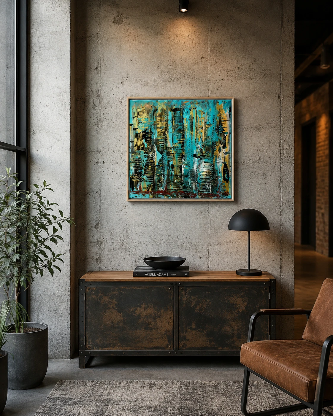 Golden pulse — interior visualisation
