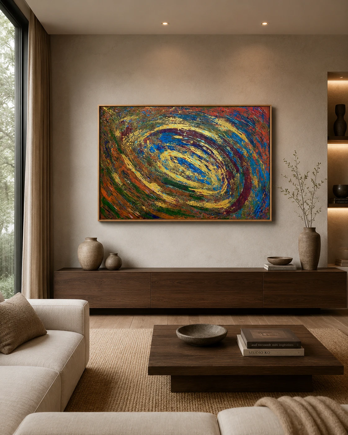 Inside Hurricane — interior visualisation