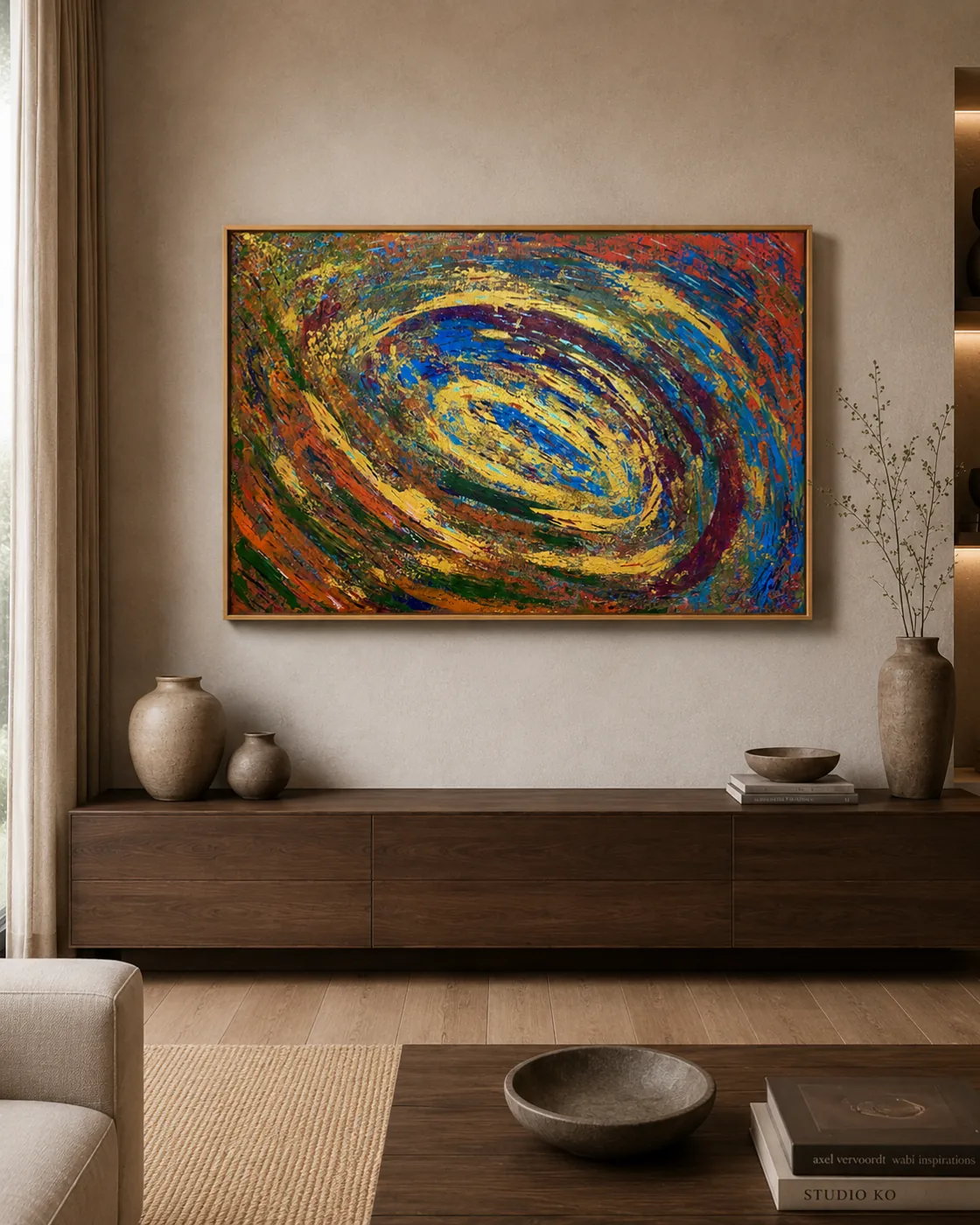 Inside Hurricane — interior visualisation