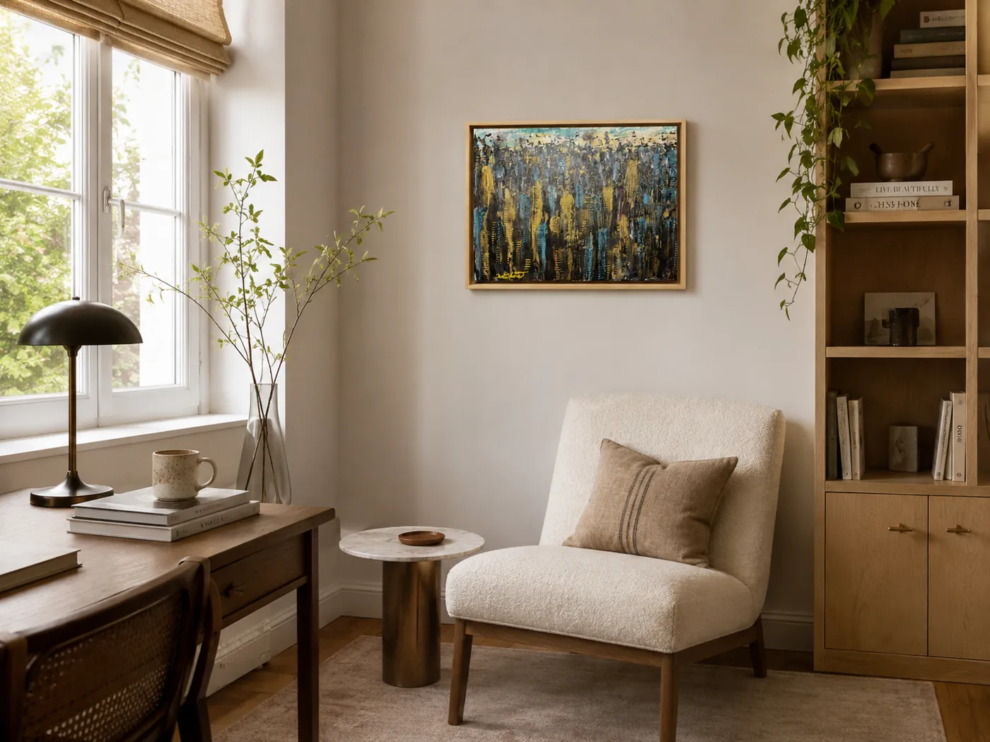 Rhytm of city life — interior visualisation