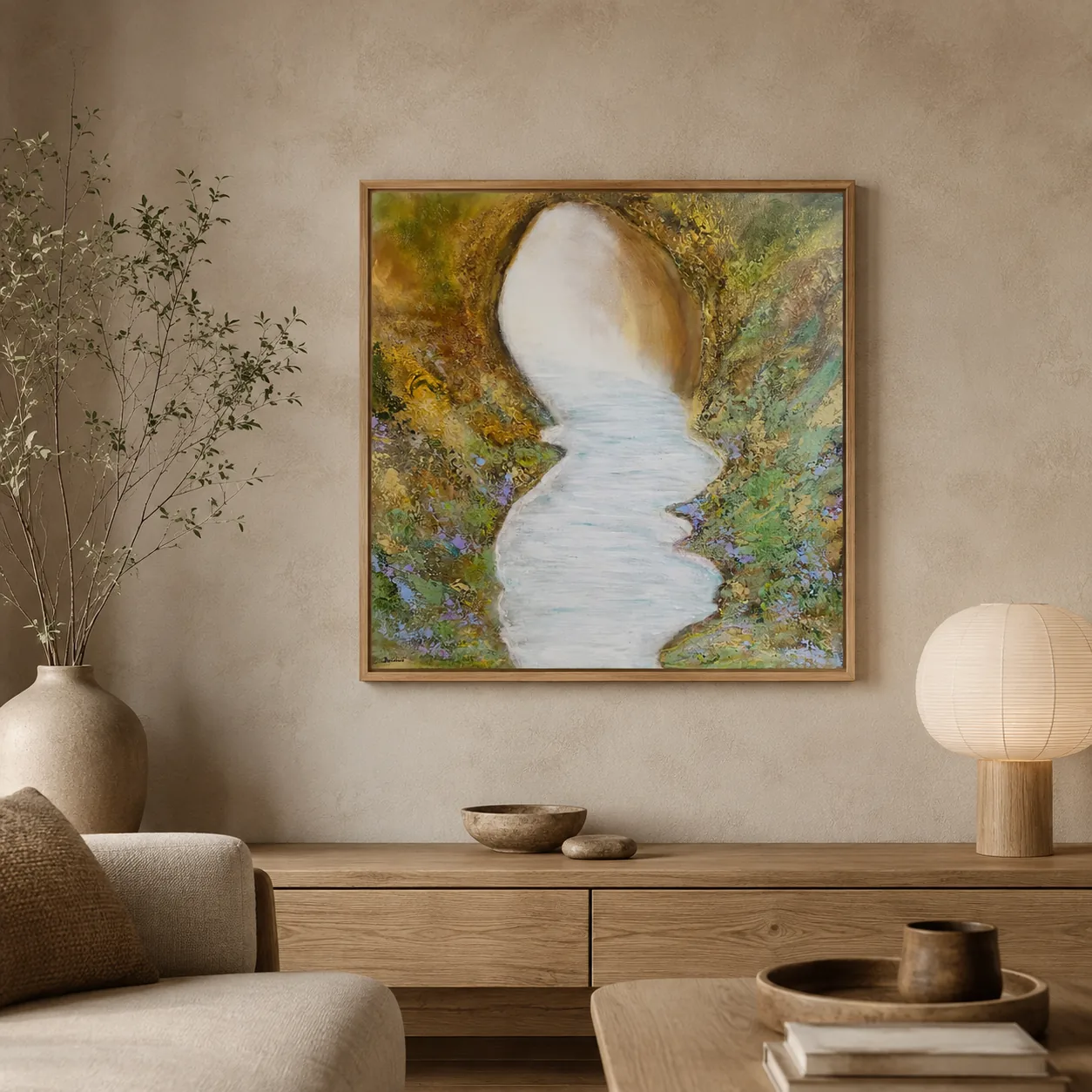 Secret in the nature — interior visualisation