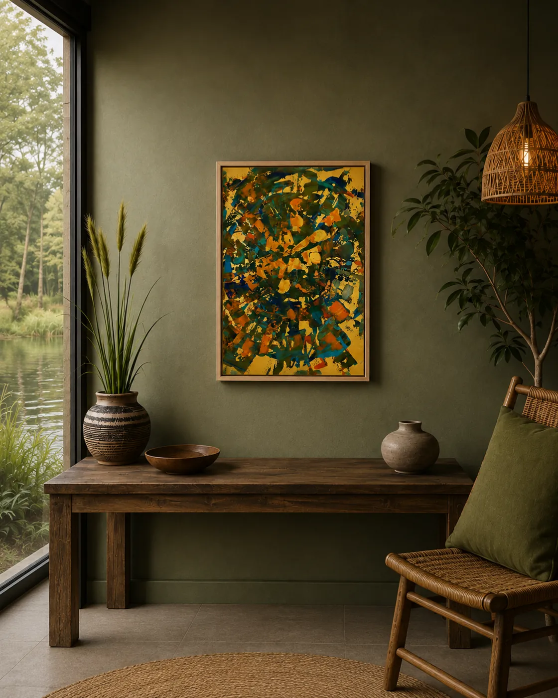 Shine of the sunrise — interior visualisation