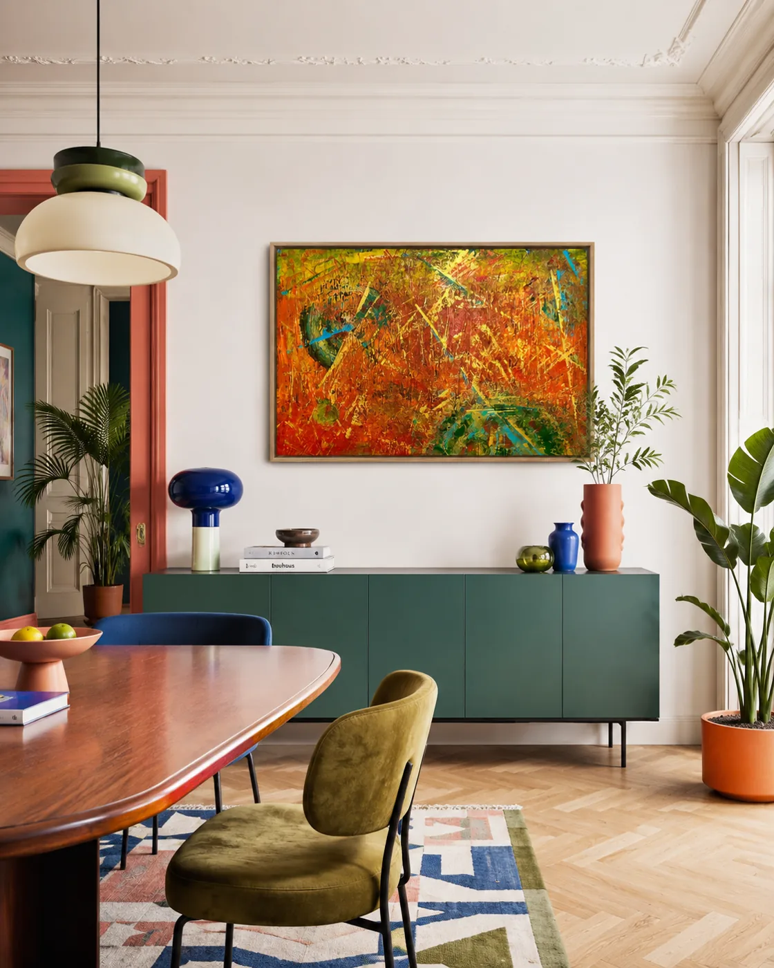 Simply NOT red — interior visualisation