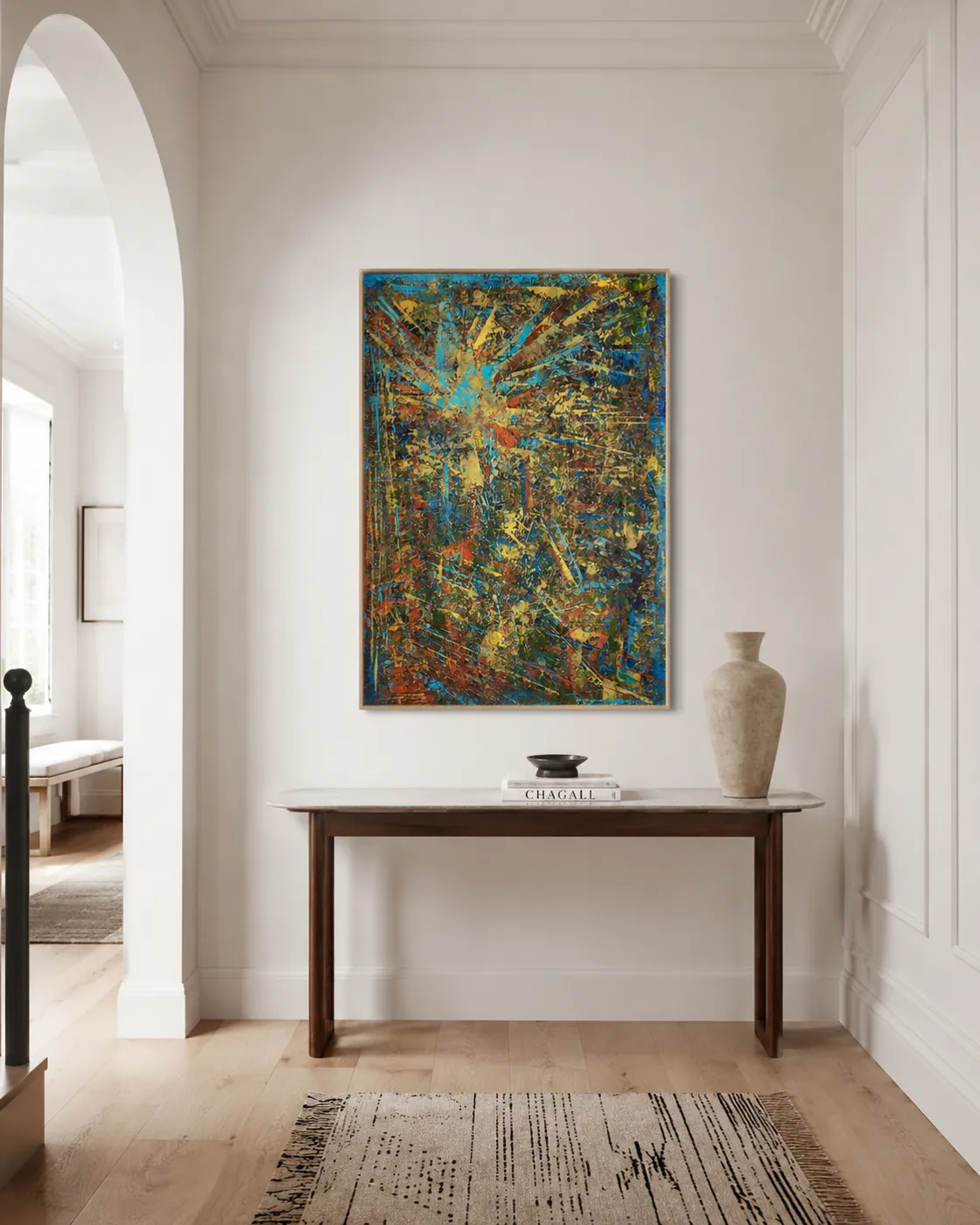 Stars on the dance floor — interior visualisation