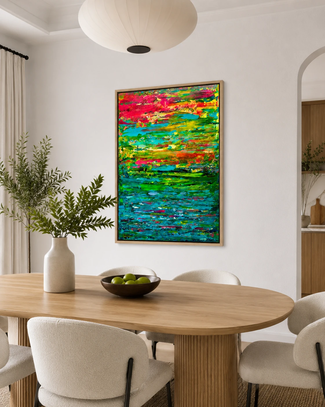 LUMINOUS SYMPHONY — interior visualisation