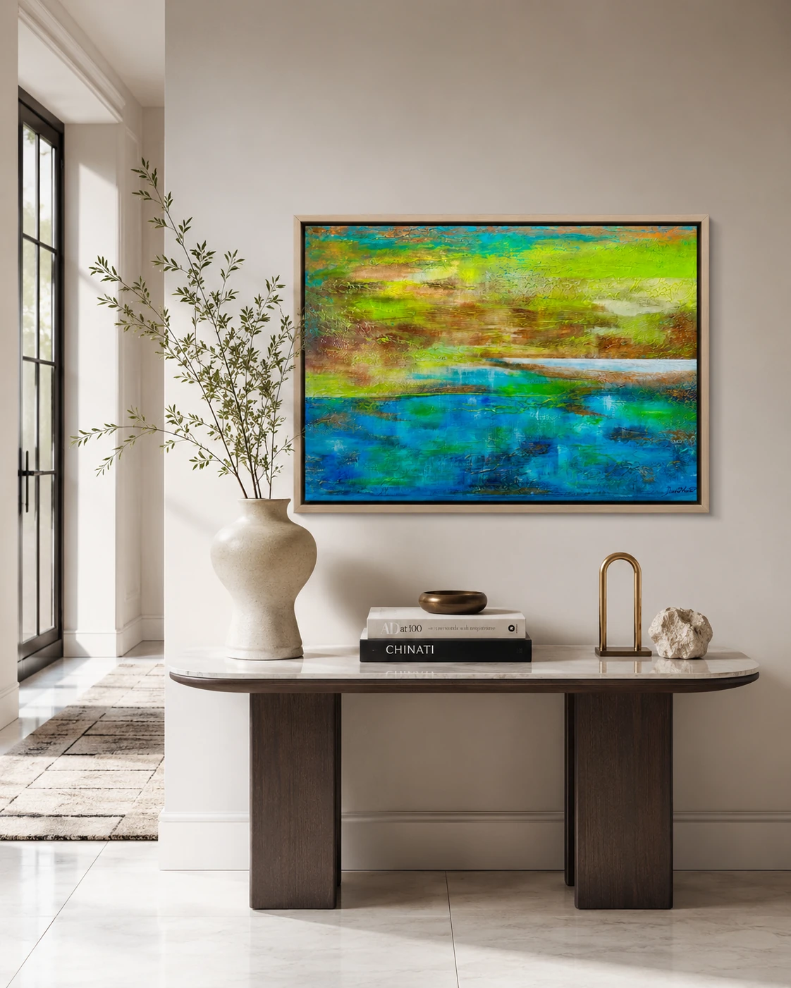 RADIANT REFLECTION in a room — interior visualisation