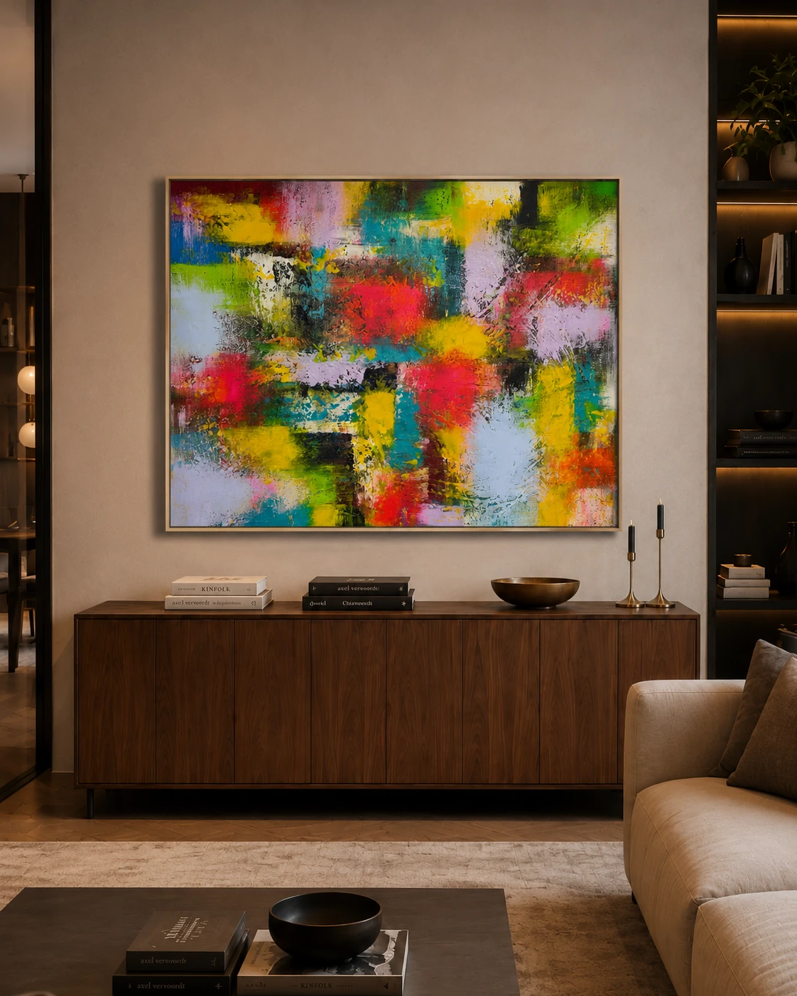 URBAN CHESSBOARD — interior visualisation