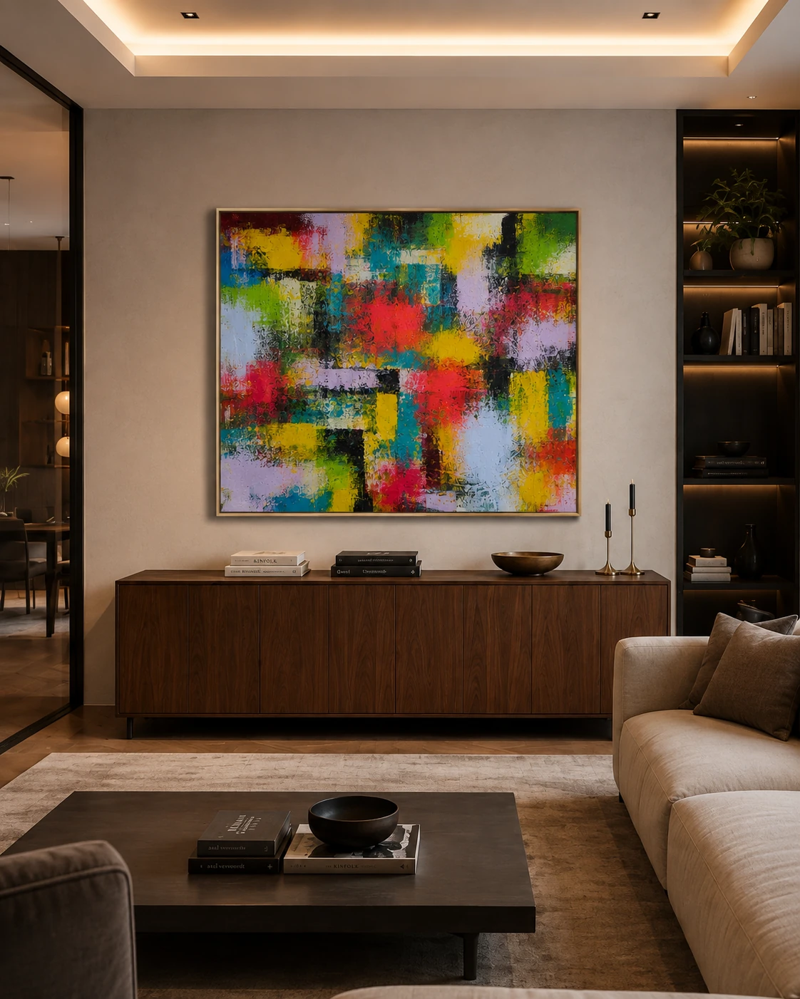 URBAN CHESSBOARD — interior visualisation